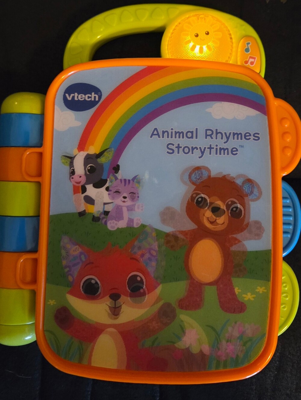EUC VTech Animal Rhymes Storytime Musical Learning Interactive Story Book